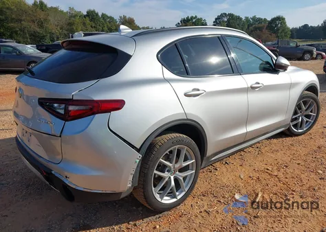 2018 Alfa Romeo Stelvio Sport Awd from USA, damaged, VIN ZASFAKPN6J7B83005